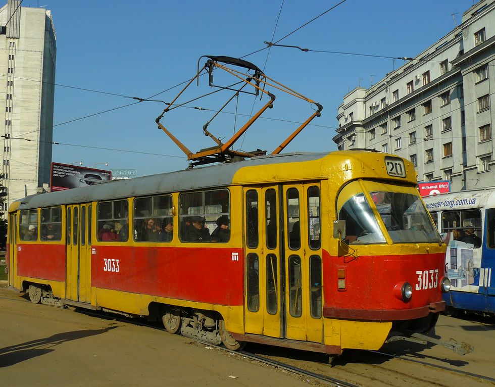 Харкаў, Tatra T3SU № 3033 Харкаў, Tatra T3SU № 3033