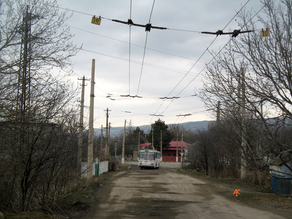 克里米亚无轨电车 — End stations and U-turn rings