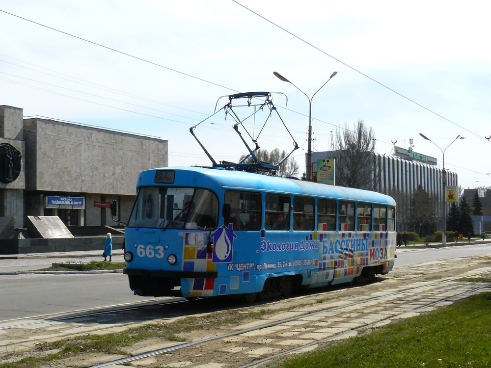 Каменское, Tatra T3SU № 663