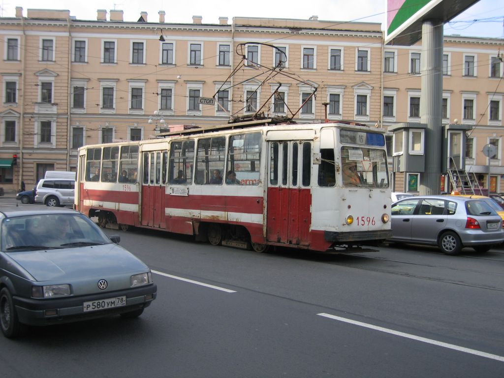 Санкт-Петербург, ЛМ-68М № 1596