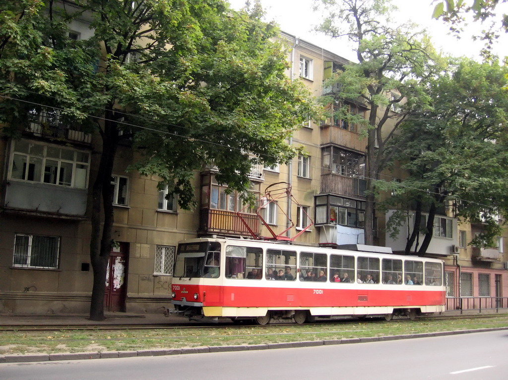 Odesa, Tatra-Yug T6B5 nr. 7001