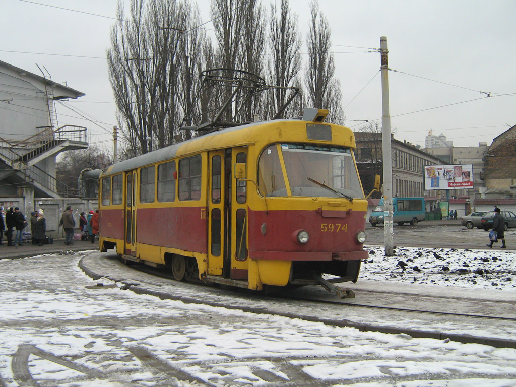 Киев, Tatra T3SU № 5974