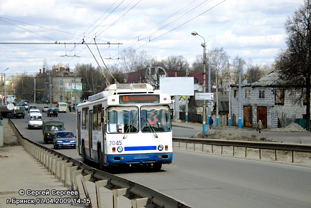 Брянск, БТЗ-5276-04 № 2045