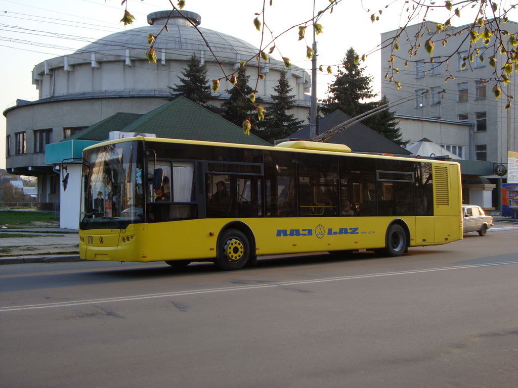 Ивано-Франковск, ЛАЗ E183D1 № 178