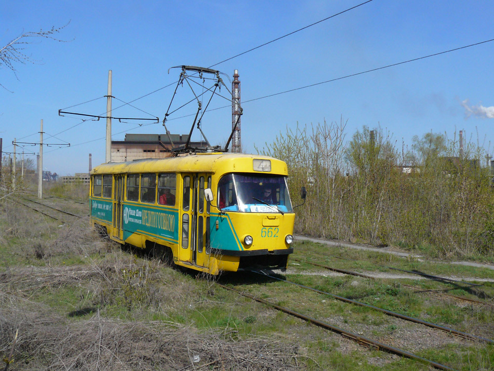 Каменское, Tatra T3SU № 662
