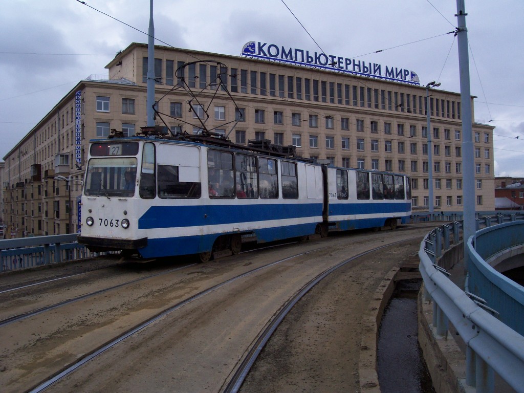 Санкт-Петербург, ЛВС-86К № 7063