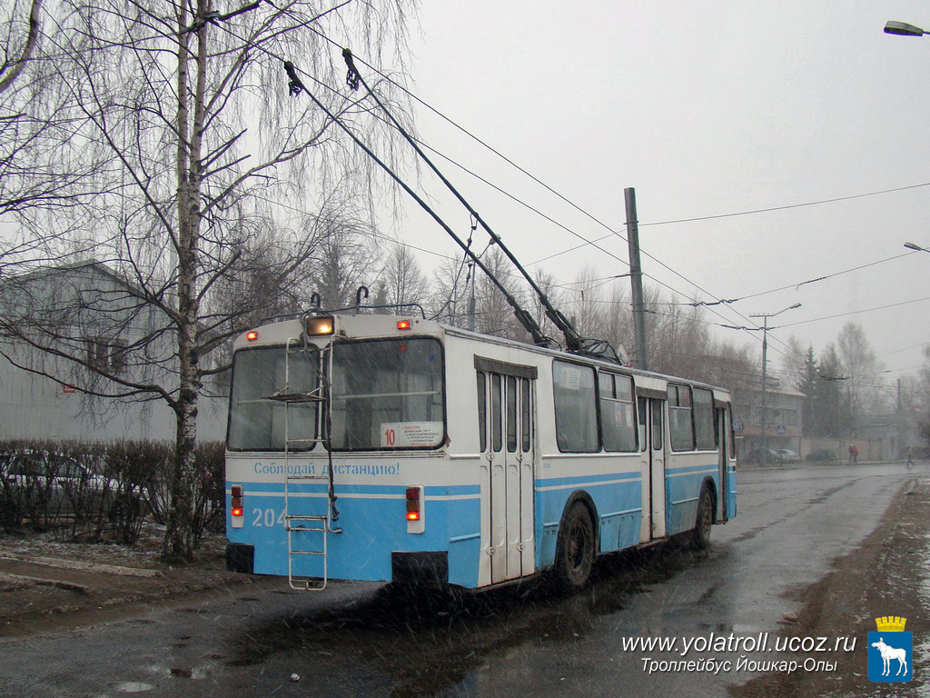 Йошкар-Ола, ЗиУ-682В № 204