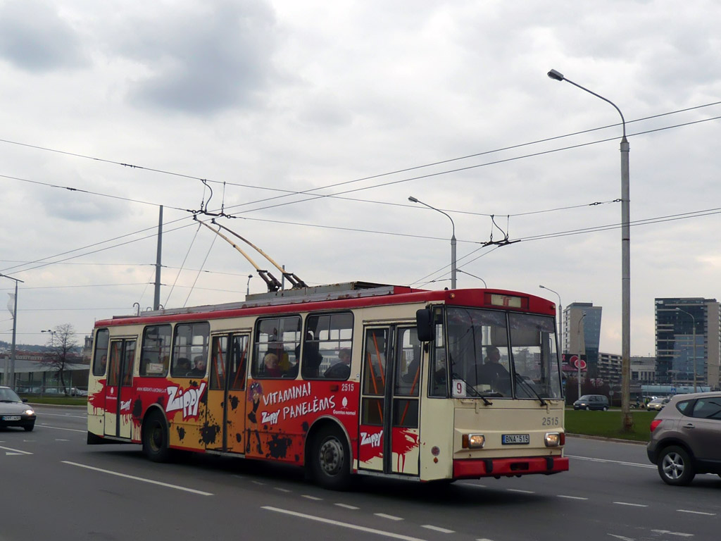 Вильнюс, Škoda 14Tr02/6 № 2515