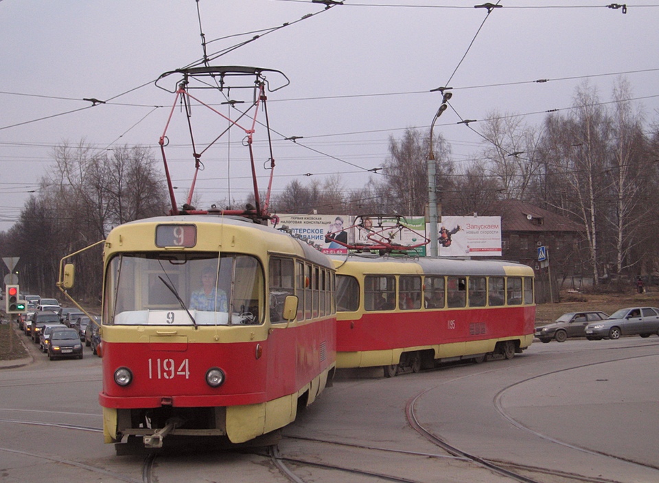Ижевск, Tatra T3SU № 1194