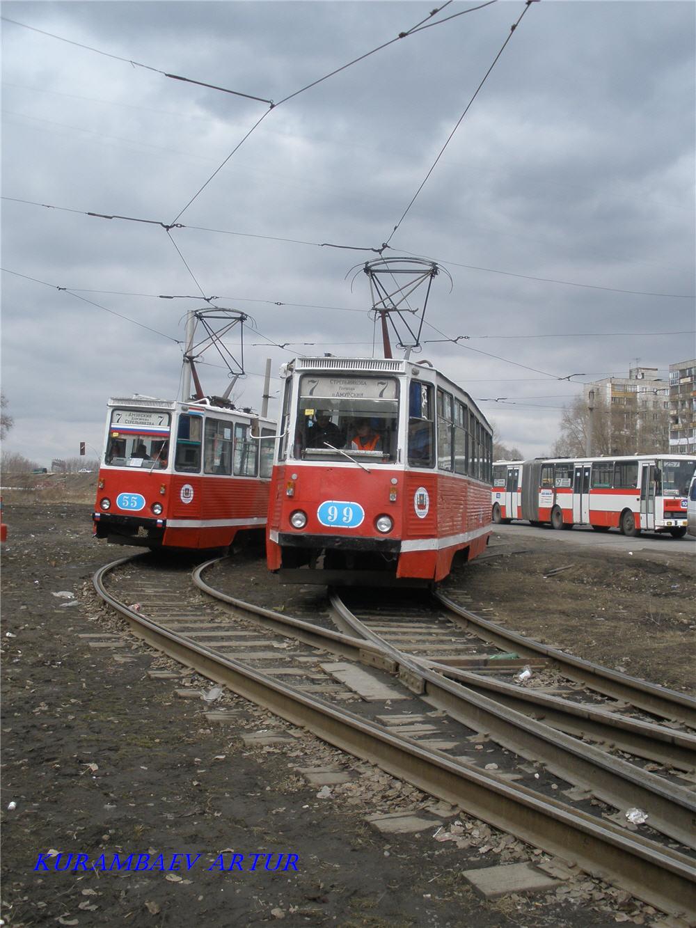 Омск, 71-605А № 99 Омск, 71-605А № 99