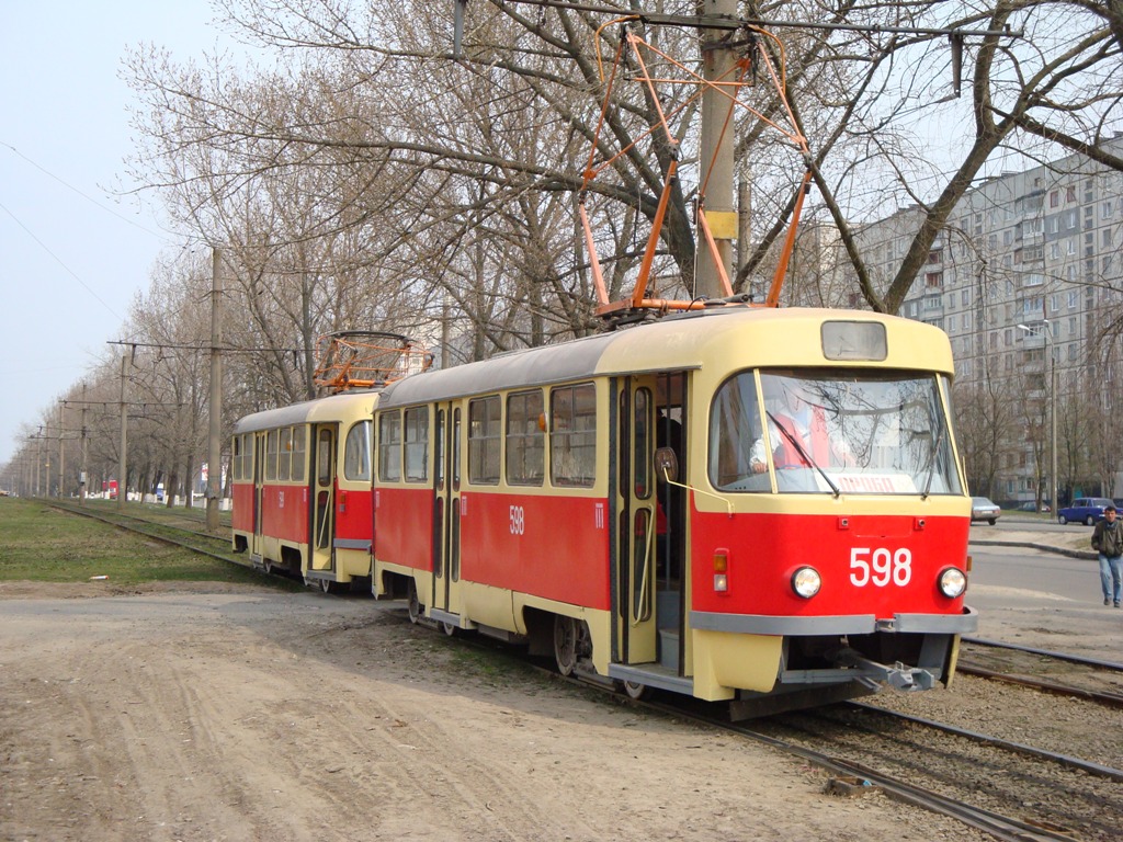 Харьков, Tatra T3SU № 598