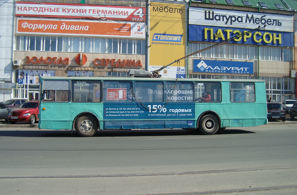 Казань, ЗиУ-682В-012 [В0А] № 1021