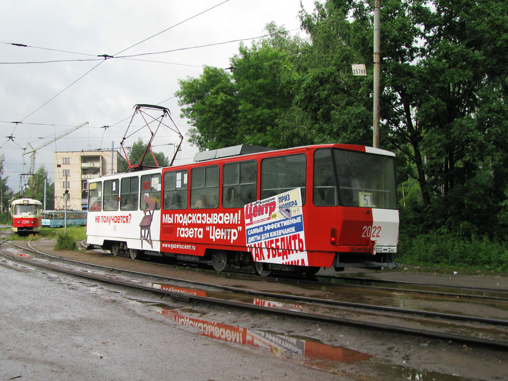 Ижевск, Tatra T6B5SU № 2022