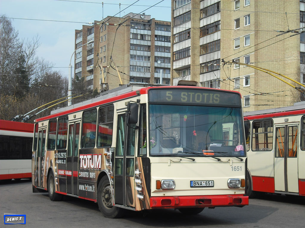 Вільня, Škoda 14Tr17/6M № 1651