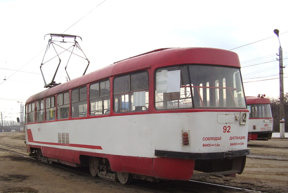 Tula, Tatra T3SU # 92 Tula, Tatra T3SU # 92