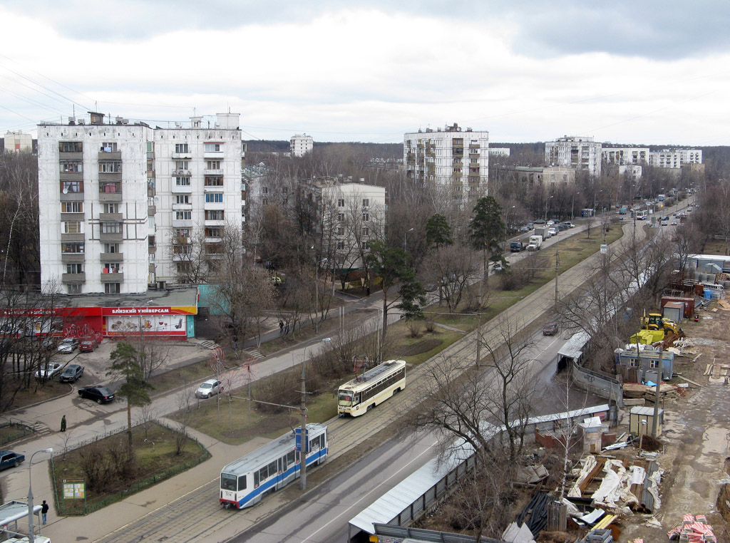 Москва — Виды с высоты; Москва — Трамвайные линии: ВАО