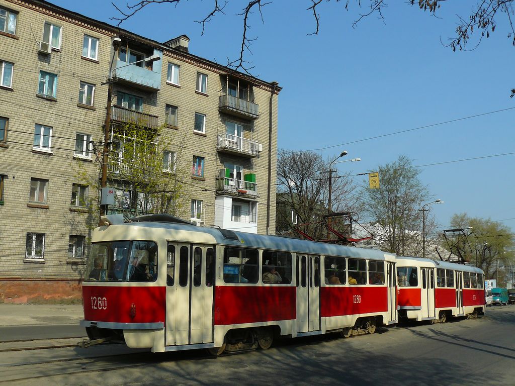 Днепр, Tatra T3SU № 1280