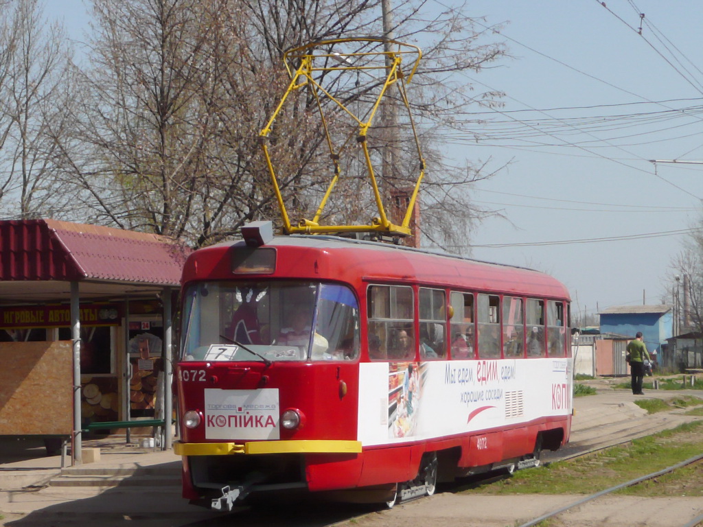 Одесса, Tatra T3SU № 4072