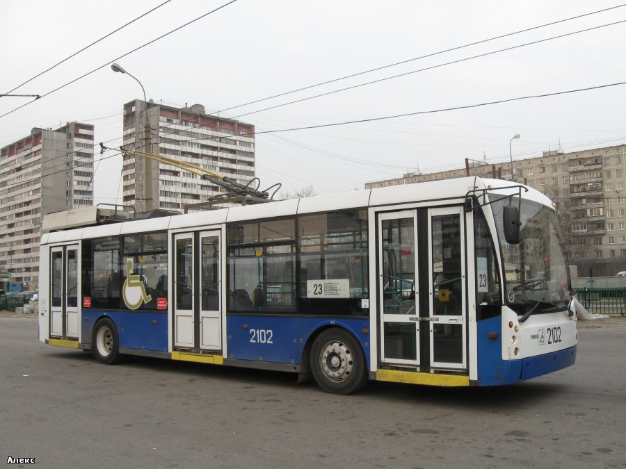 Москва, Тролза-5265.00 «Мегаполис» № 2102