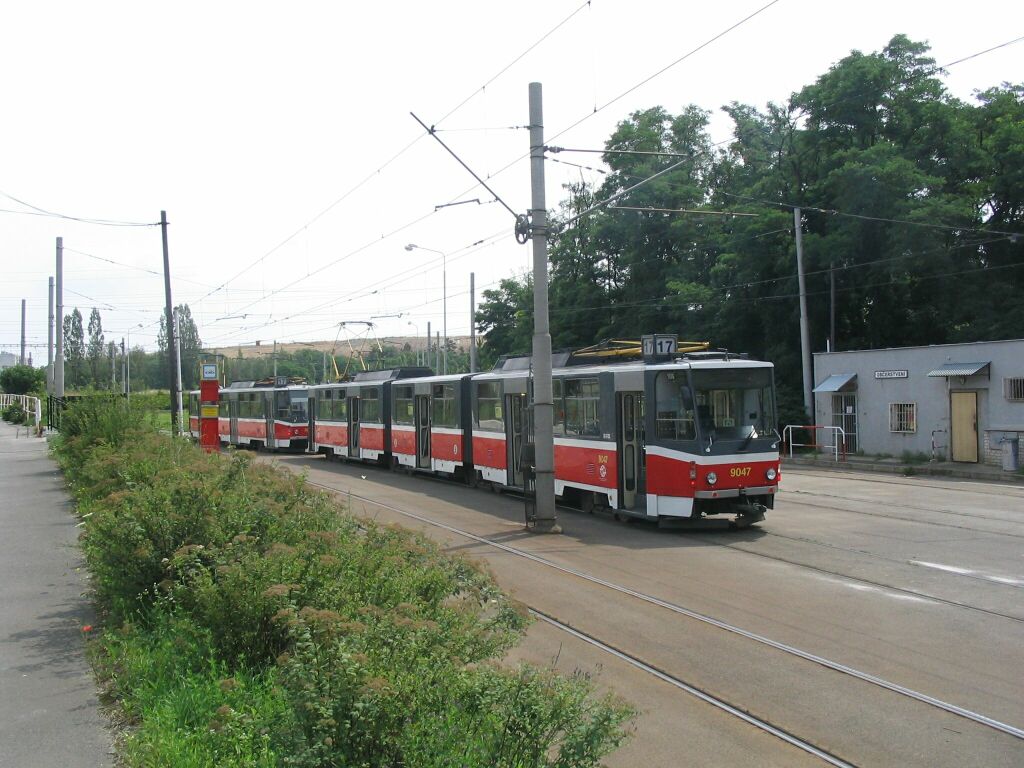 Prague, Tatra KT8D5 № 9047; Prague — Terminus stations