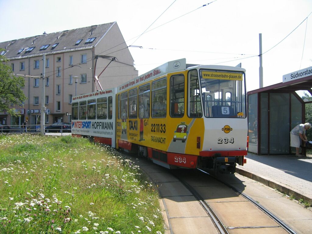 Plauen, Tatra KT4DMC Nr. 234