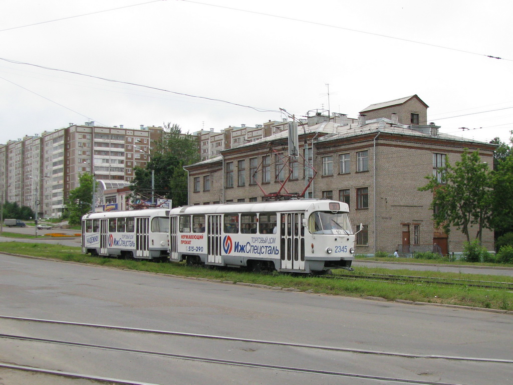 Ижевск, Tatra T3SU № 2345