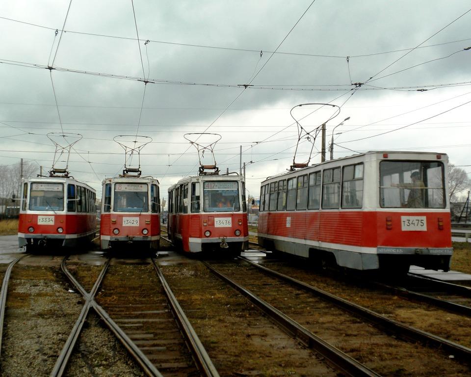 Нижний Новгород, 71-605 (КТМ-5М3) № 3334; Нижний Новгород, 71-605 (КТМ-5М3) № 3429; Нижний Новгород, 71-605 (КТМ-5М3) № 3436; Нижний Новгород, 71-605А № 3475