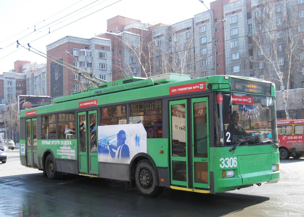 Novosibirsk, Trolza-5275.05 “Optima” # 3306