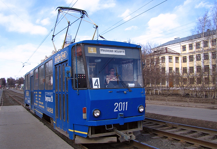 Іжэўск, Tatra T6B5SU № 2011