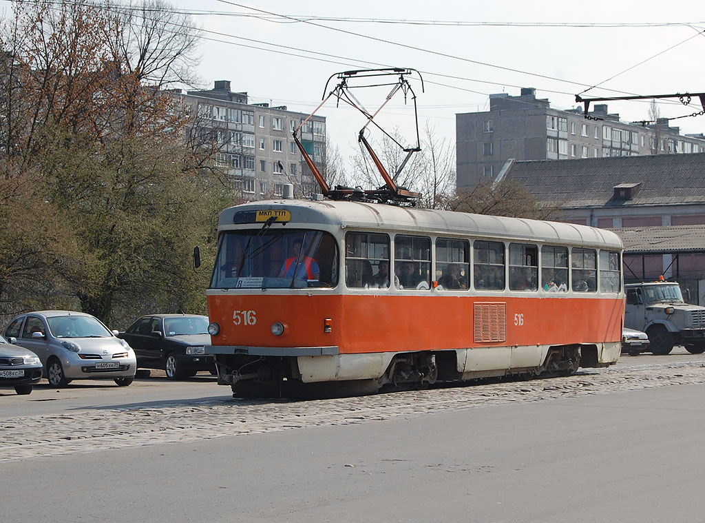 Калининград, Tatra T4D № 516