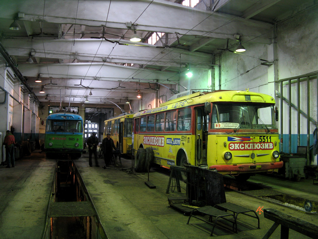 Крымский троллейбус, Škoda 9Tr19 № 5511