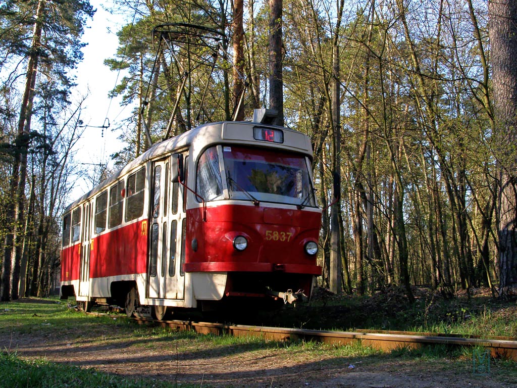 Киев, Tatra T3SU № 5837