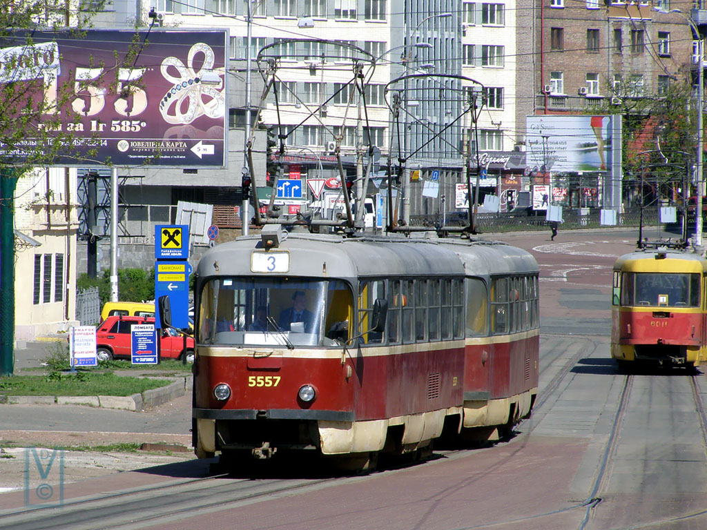 Киев, Tatra T3SU № 5557