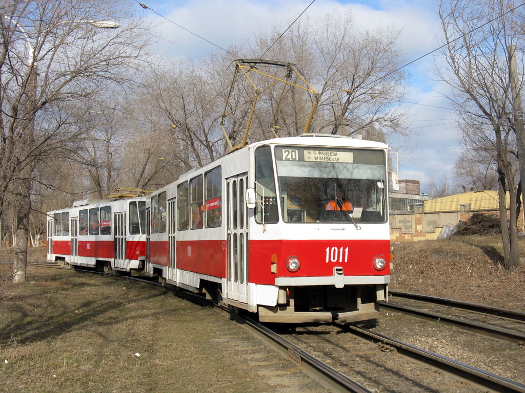 Самара, Tatra T6B5SU № 1011