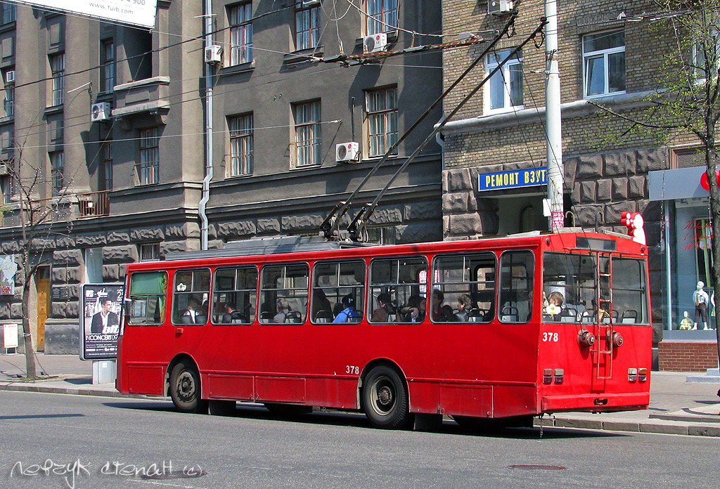 Киев, Škoda 14Tr02/6 № 378