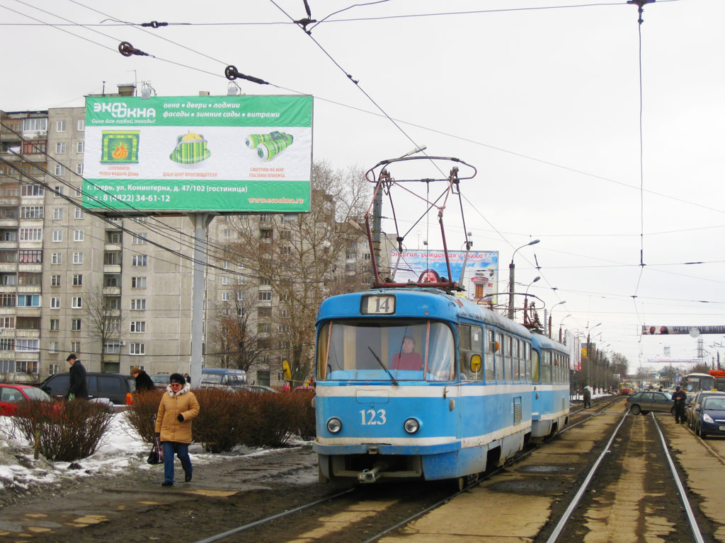 Тверь, Tatra T3SU № 123