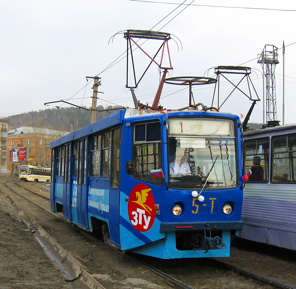 Златоуст, 71-608КМ № 5; Златоуст — 75 лет Златоустовскому трамваю
