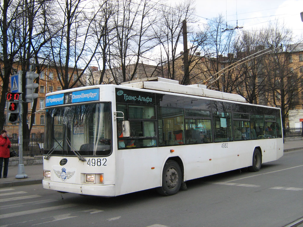 Санкт-Петербург, ВМЗ-5298.01 (ВМЗ-463) № 4982