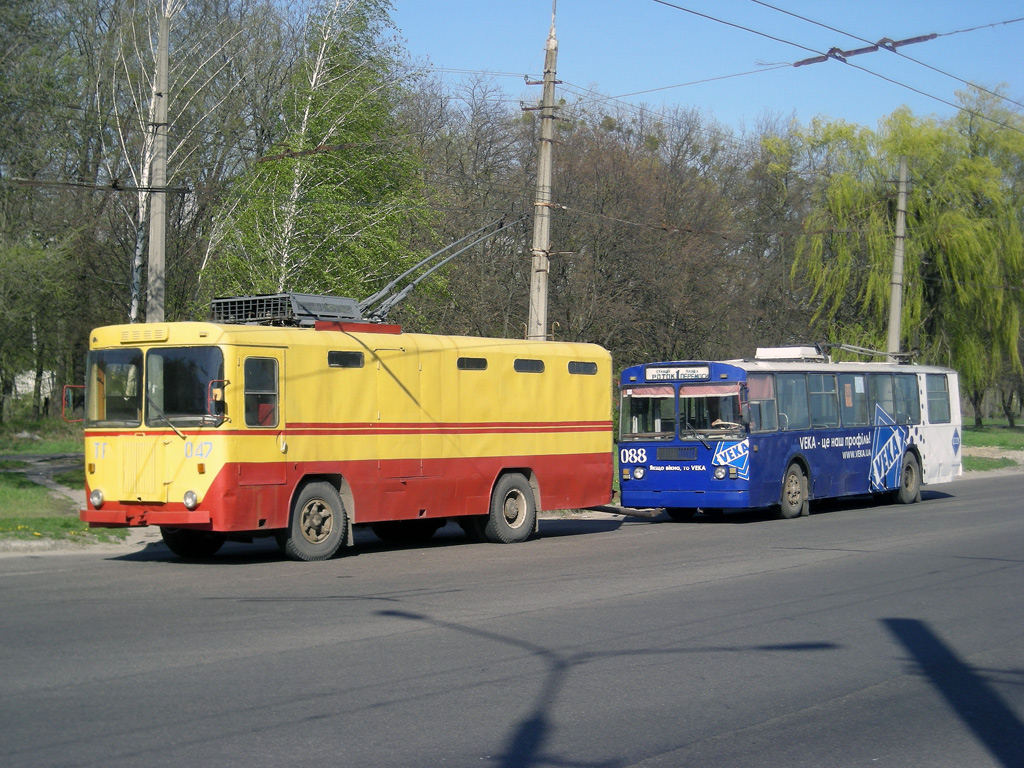 Bila Cerkva, KTG-1 č. 047; Bila Cerkva, ZiU-682G [G00] č. 088
