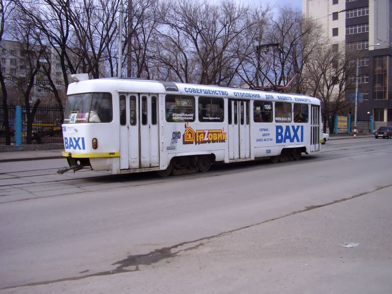 Ульяновск, Tatra T3SU № 1136