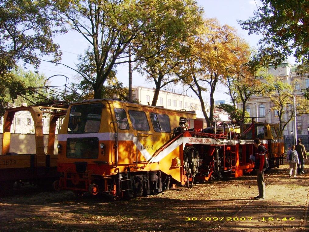 Санкт-Петербург, ВПРС-500 № НиК-4; Санкт-Петербург — 100-летие трамвая: парад и выставка спецтехники