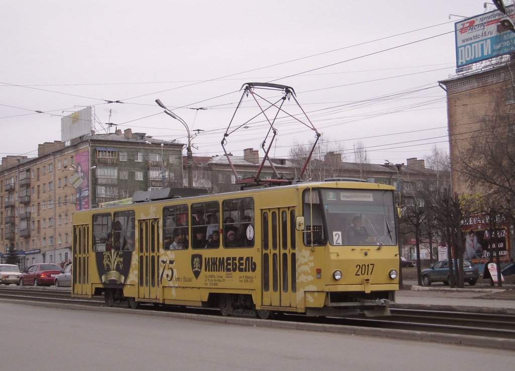 Ижевск, Tatra T6B5SU № 2017