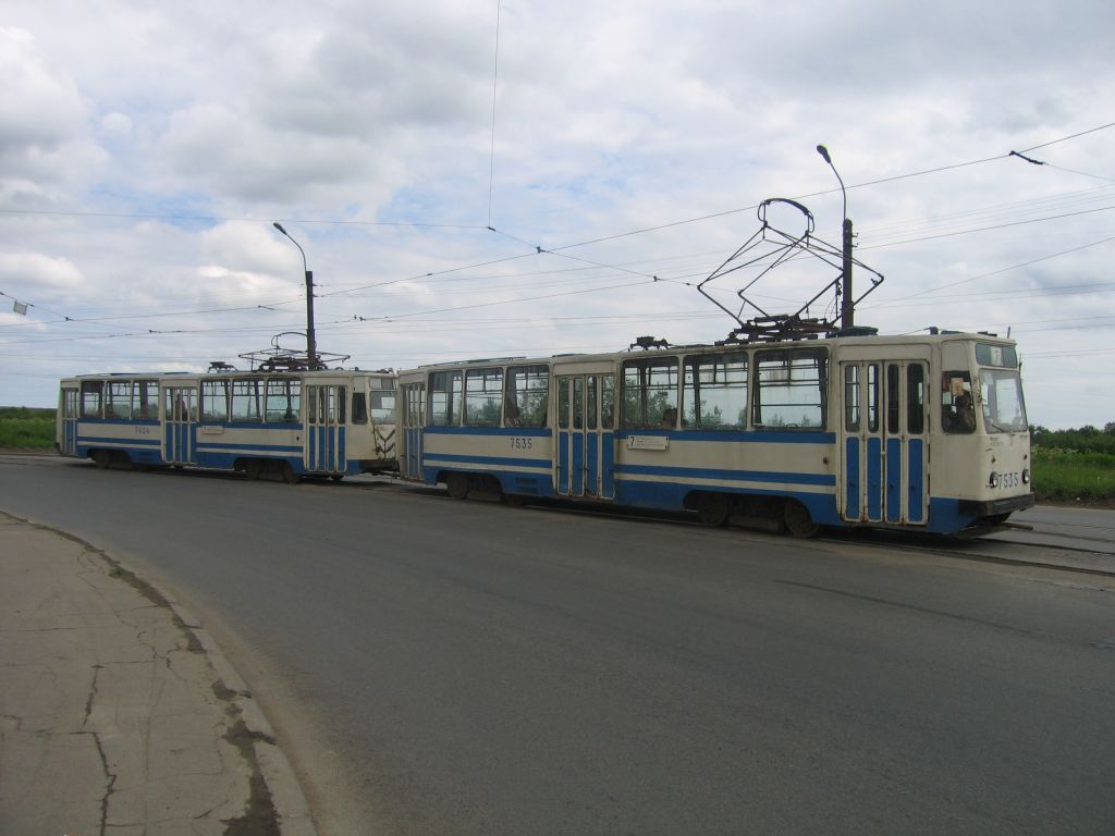 Санкт-Петербург, ЛМ-68М № 7535 Санкт-Петербург, ЛМ-68М № 7535