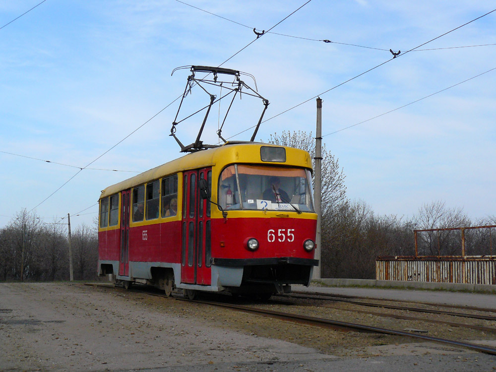 Каменское, Tatra T3SU № 655