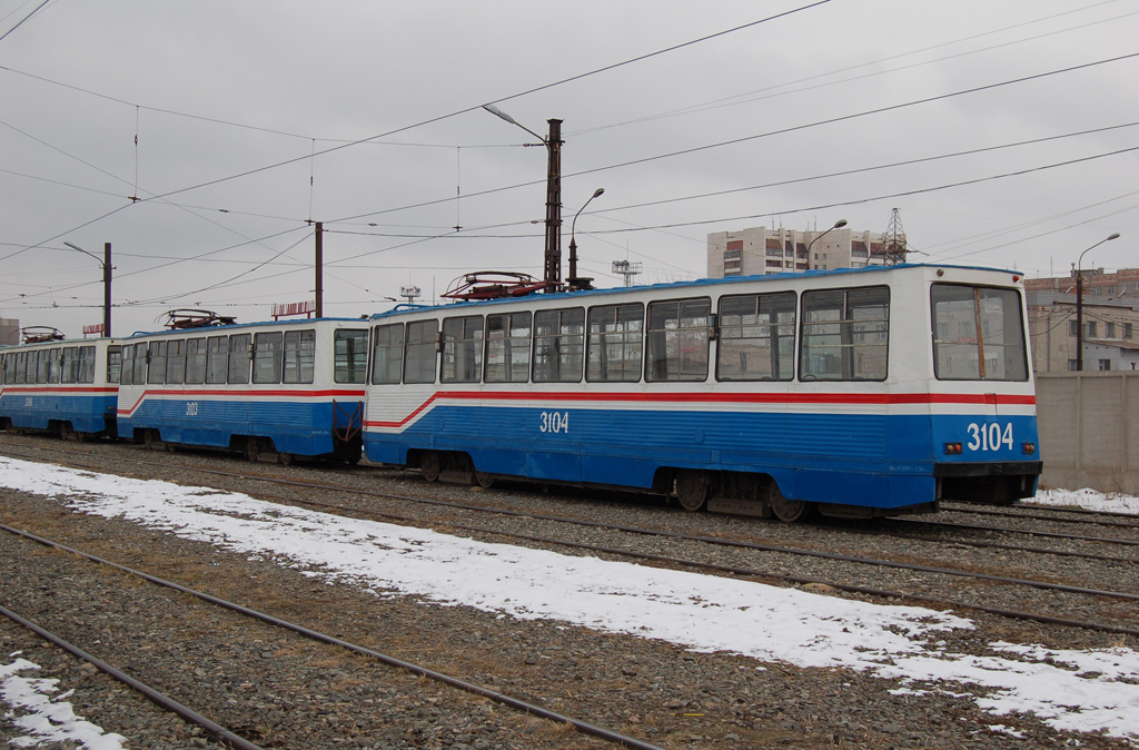 Магнитогорск, 71-605 (КТМ-5М3) № 3104