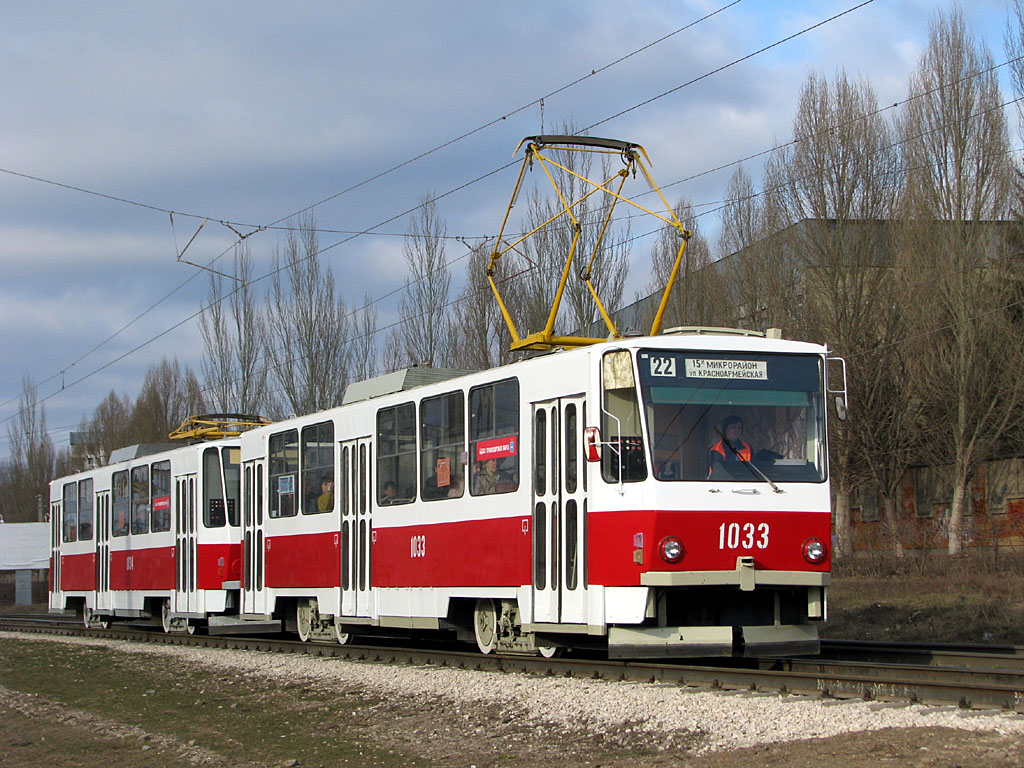 Самара, Tatra T6B5SU № 1033