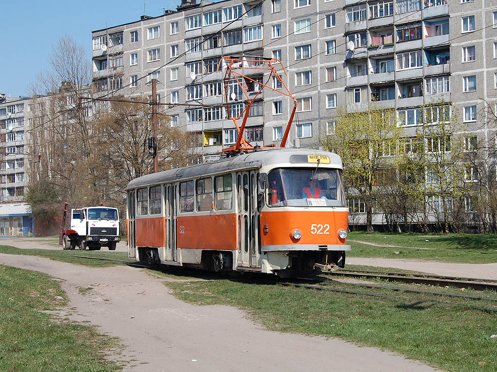 Калининград, Tatra T4D № 522