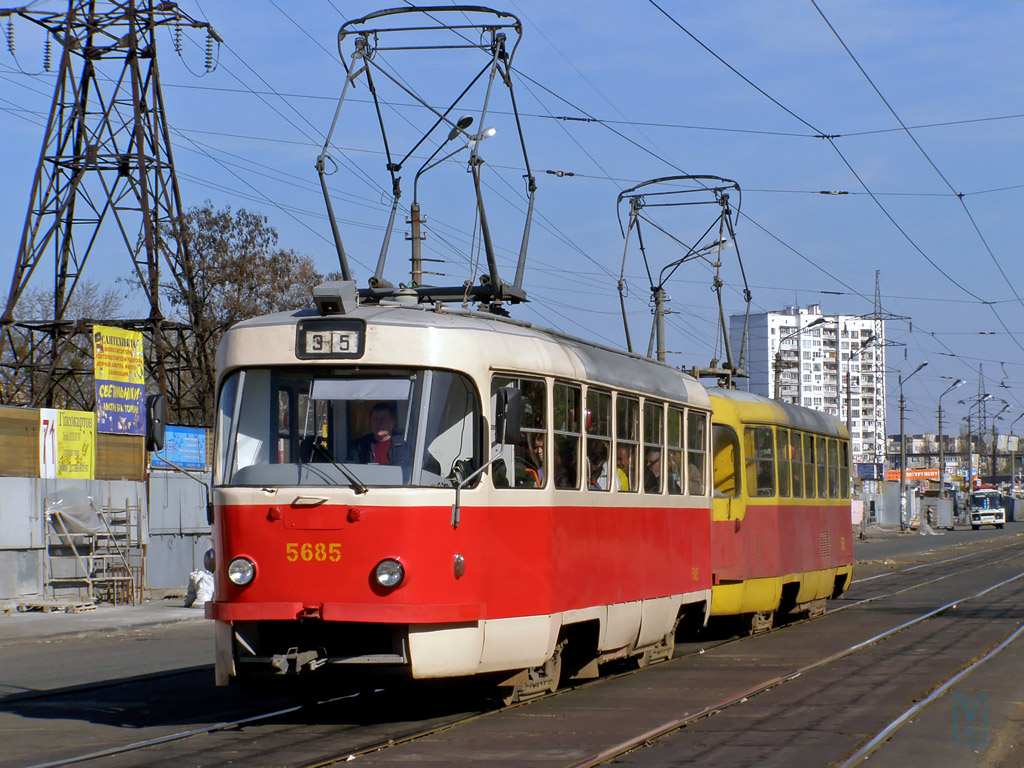 Киев, Tatra T3SU № 5685