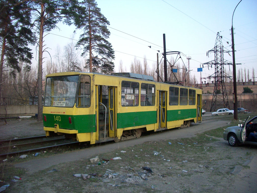 Липецк, Tatra T6B5SU № 140