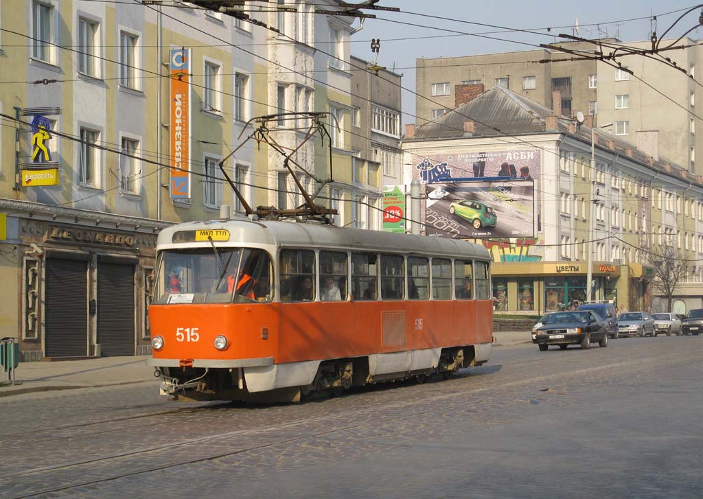 Калининград, Tatra T4D № 515